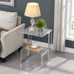 Shamarria Glass Top Single Coffee Table - Chic Decora