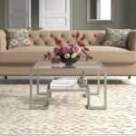 Shumake Glass Top Coffee Table - Chic Decora