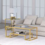 Shumake Glass Top Coffee Table - Chic Decora