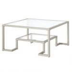 Shumake Glass Top Coffee Table - Chic Decora