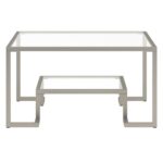 Shumake Glass Top Coffee Table - Chic Decora