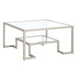 Shumake Glass Top Coffee Table - Chic Decora