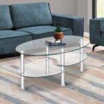 Siguna Glass Top Coffee Table - Chic Decora