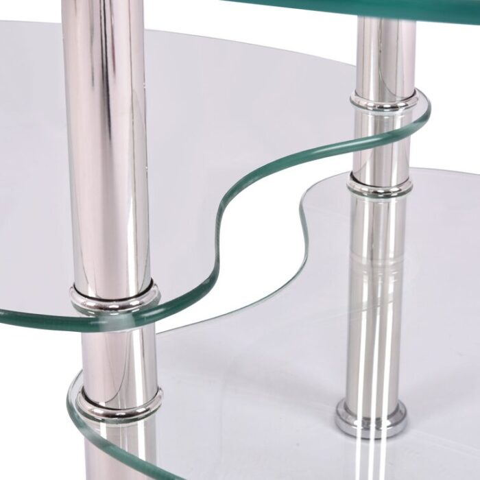 Siguna Glass Top Coffee Table - Chic Decora