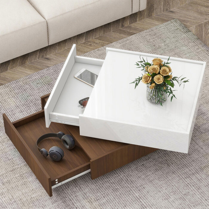 Single Coffee Table - Chic Decora