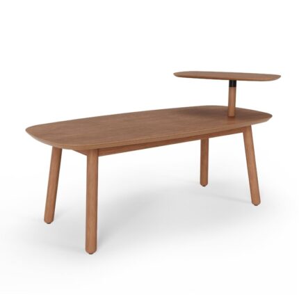 Swivo Solid Wood Coffee Table - Chic Decora