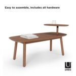 Swivo Solid Wood Coffee Table - Chic Decora