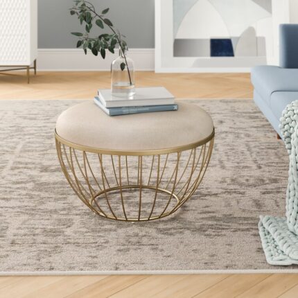 Hansmeier Solid Wood Top Coffee Table - Chic Decora