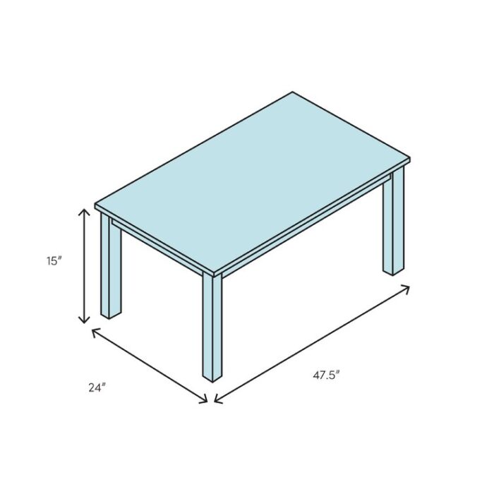 Tanja Glass Top Coffee Table - Chic Decora