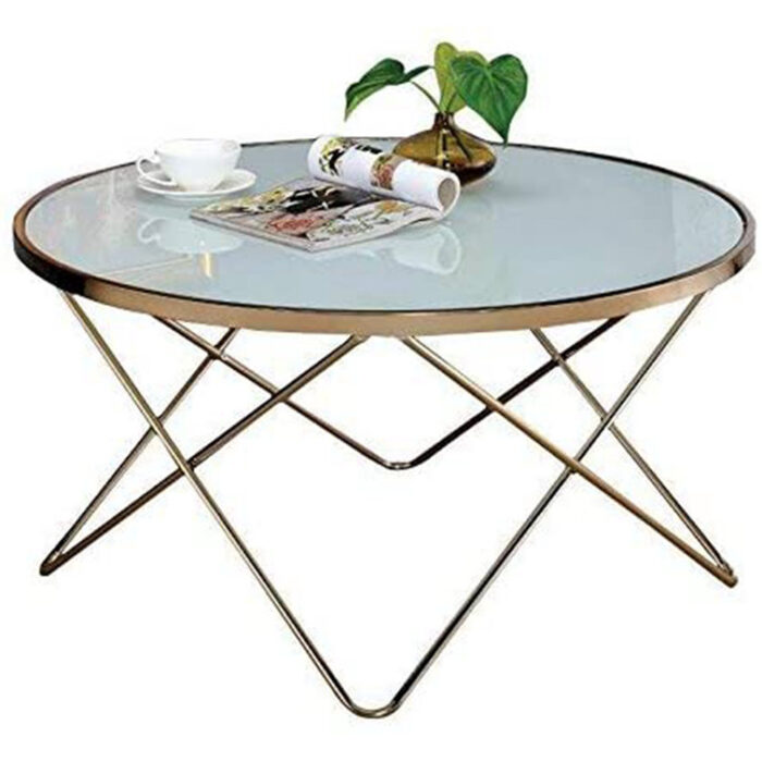 Tayliana Glass Top Coffee Table - Chic Decora