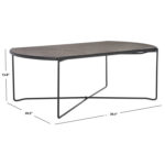 Trashawn Coffee Table - Chic Decora