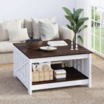 Muzammil Glass Top Coffee Table - Chic Decora