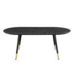 Vigor Oval Coffee Table - Chic Decora