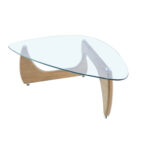 Weathers Abstract Coffee Table - Chic Decora