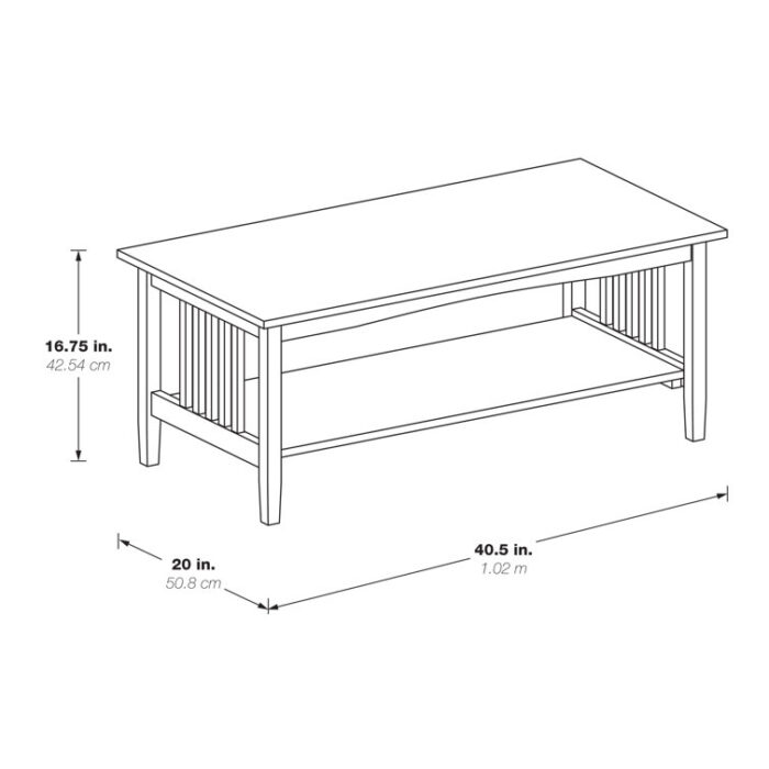 Wenger Coffee Table - Chic Decora