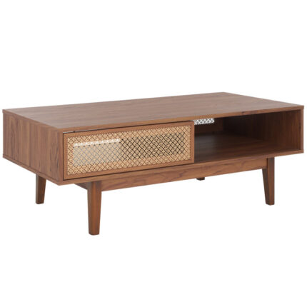 Wyatts 4 Legs Coffee Table with Storage - Chic Decora