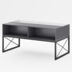 Yoan Coffee Table with Outlets and LED Lights - Chic Decora