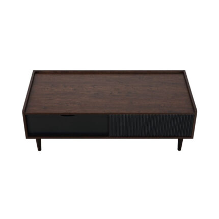 Keir Glass Top Coffee Table - Chic Decora