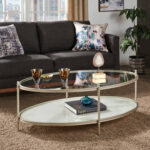 Keir Glass Top Coffee Table - Chic Decora