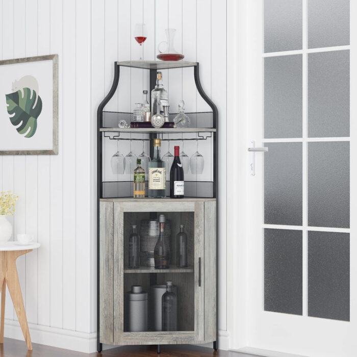 18.5” Bar Cabinet - Chic Decora