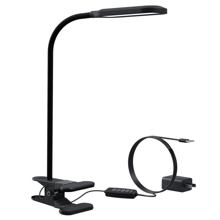 23” Ailse Adjustable Clip On Desk Lamp - Chic Decora