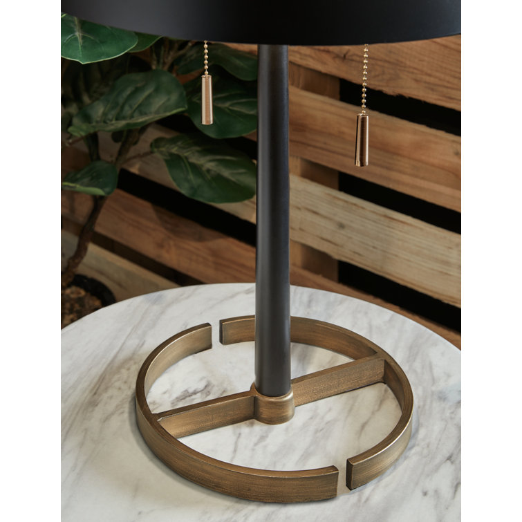 24″ Gold Table Lamp - Chic Decora