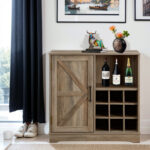 31.5” Bar Cabinet - Chic Decora