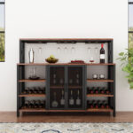 55.11” Bar Cabinet - Chic Decora