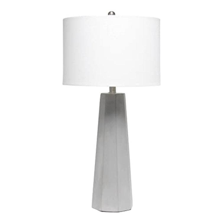 Abbeville Concrete Table Lamp - Chic Decora