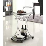 Acotas Metal Bar Cart - Chic Decora