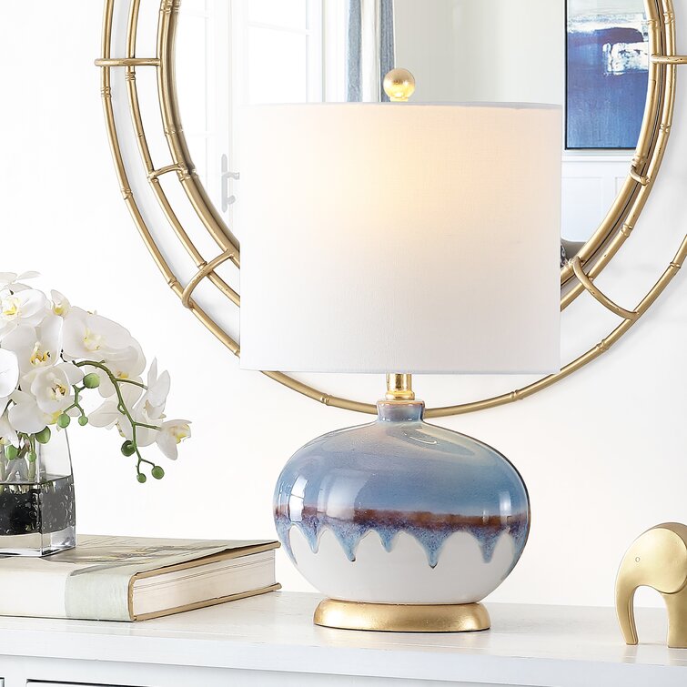 Ahadzi Ceramic Table Lamp - Chic Decora