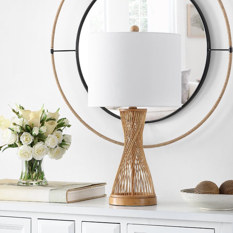 Ahanu Solid Wood Table Lamp - Chic Decora