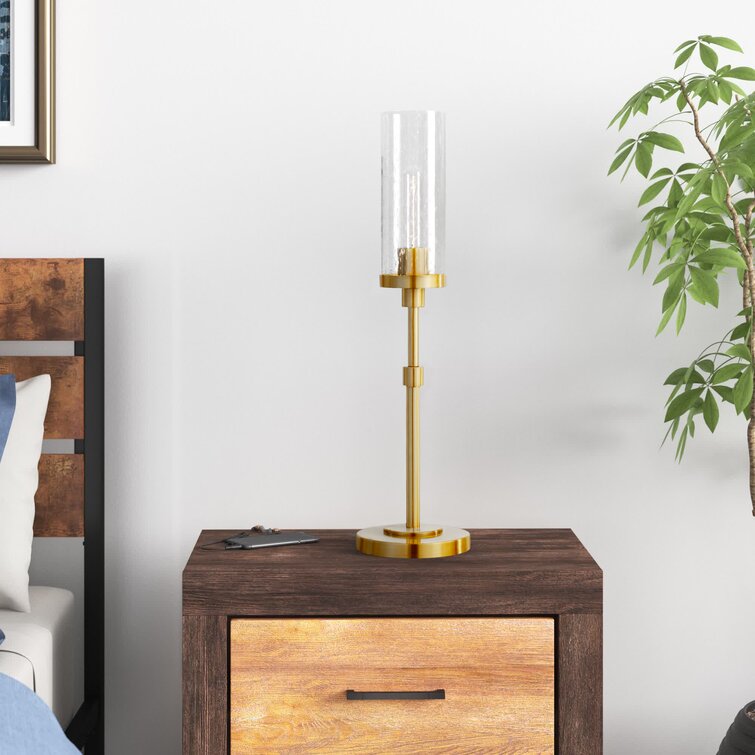 Algy Metal Torchiere Lamp - Chic Decora