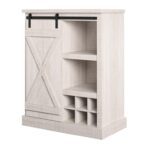 Allan 28.4” Bar Cabinet - Chic Decora