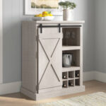 Kenda 35.5” Bar Cabinet - Chic Decora