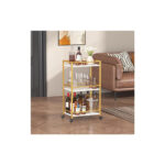 Alrita Metal Bar Cart - Chic Decora