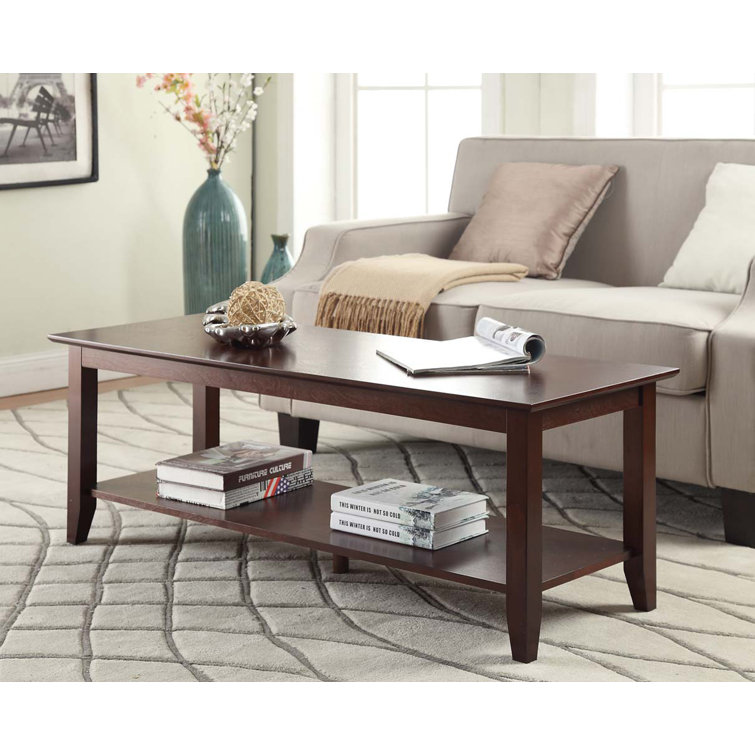 Alysoun Solid Wood Coffee Table - Chic Decora