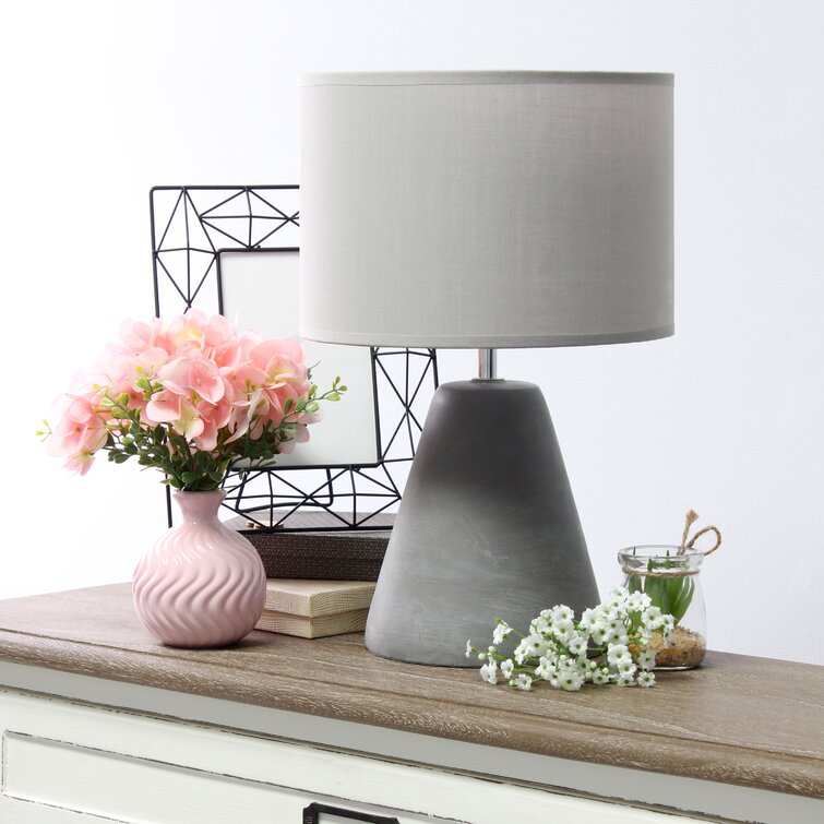 Amaresh Concrete Table Lamp - Chic Decora