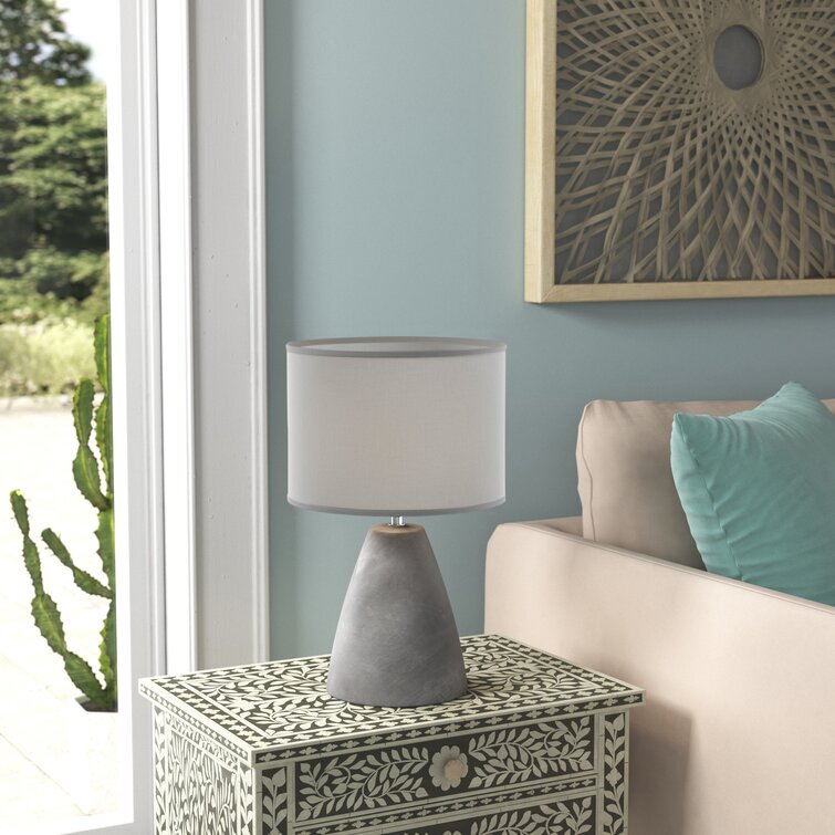 Amaresh Concrete Table Lamp - Chic Decora