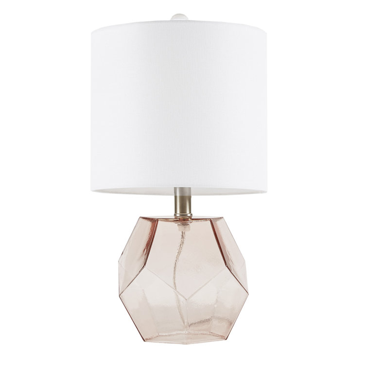 Anaiyah Geometric Glass Table Lamp - Chic Decora