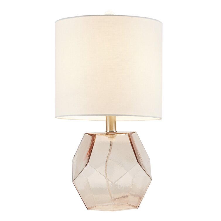 Anaiyah Geometric Glass Table Lamp - Chic Decora