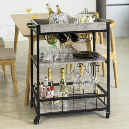 Andzela Bar Cart - Chic Decora