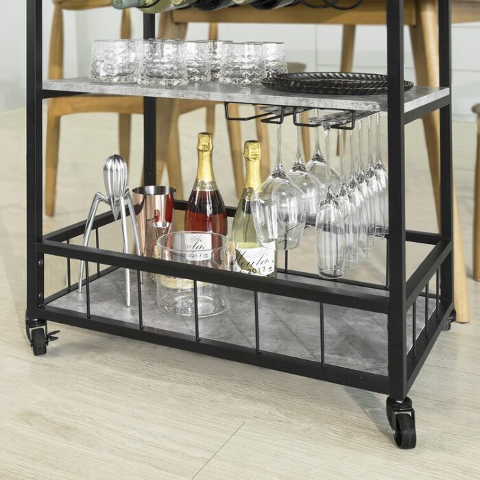 Andzela Bar Cart - Chic Decora