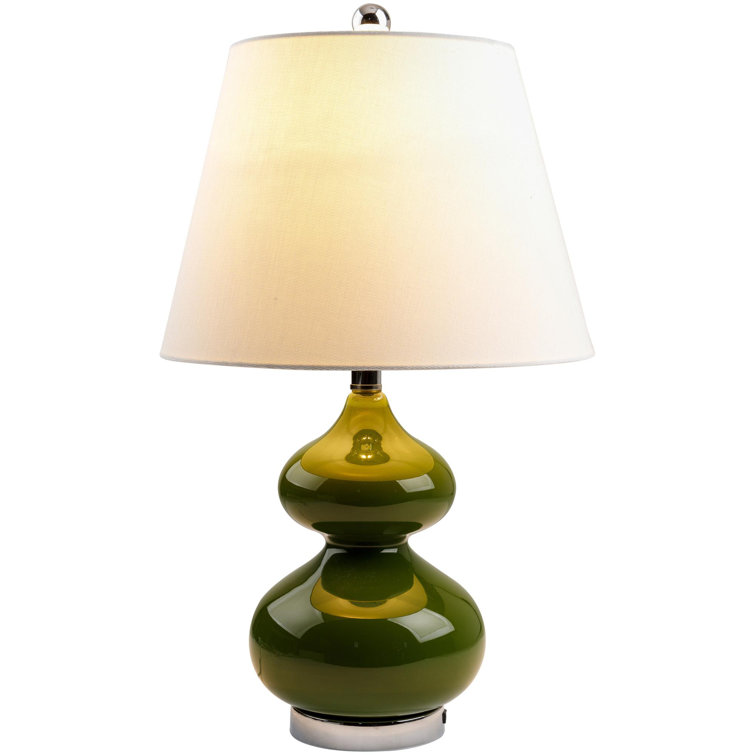 Angjelin Glass Table Lamp - Chic Decora