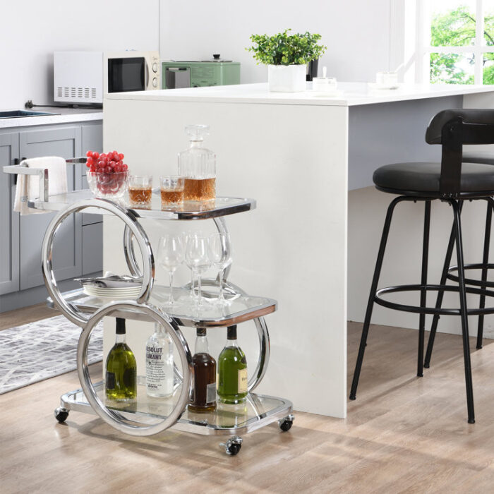 Antu Bar Cart - Chic Decora