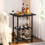 Anuraj Metal Bar Cart - Chic Decora