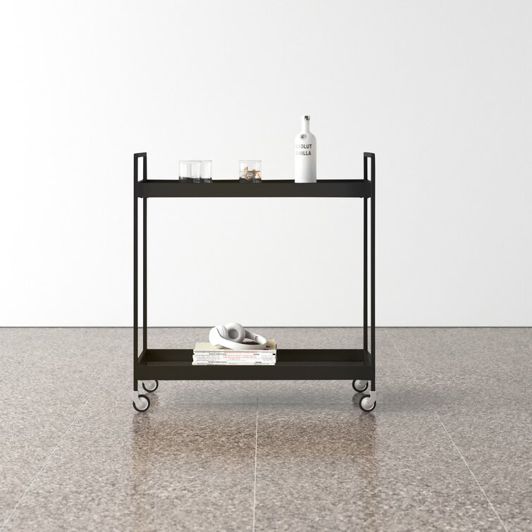 Apprentice Metal Bar Cart - Chic Decora