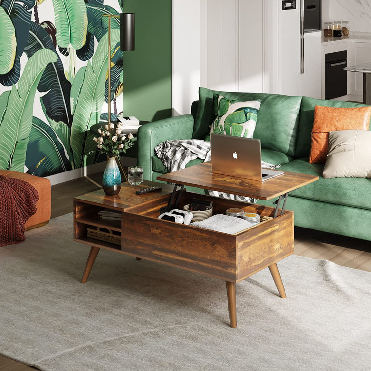 Aravis Lift Top Coffee Table with Storage - Chic Decora