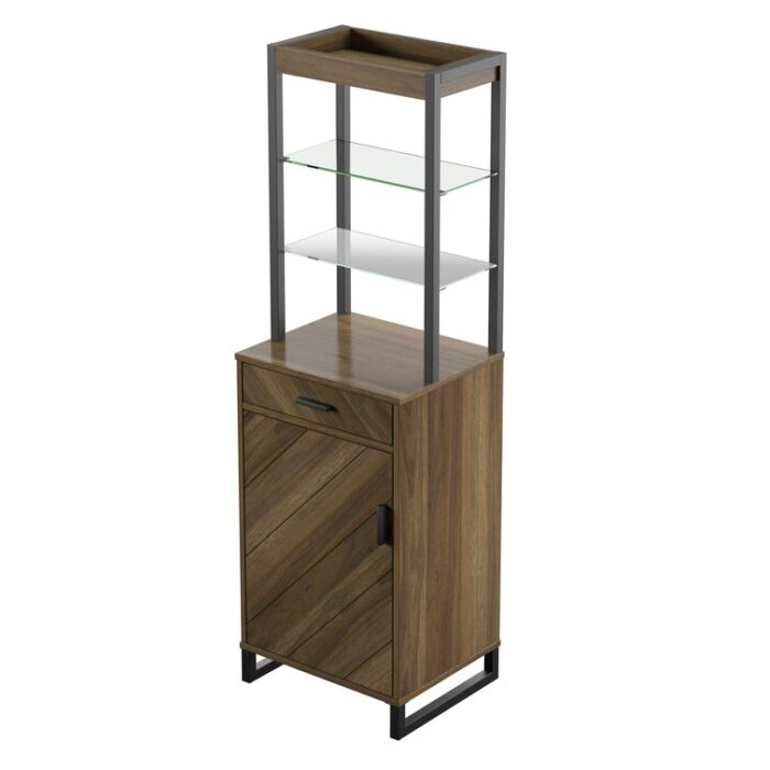 Astor Place 18.88” Bar Cabinet - Chic Decora