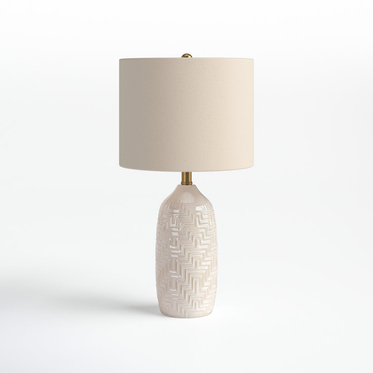 Aubrionna Ceramic Table Lamp - Chic Decora